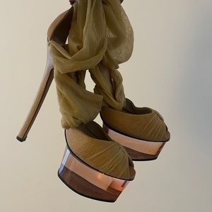Fendi Cinderella heels